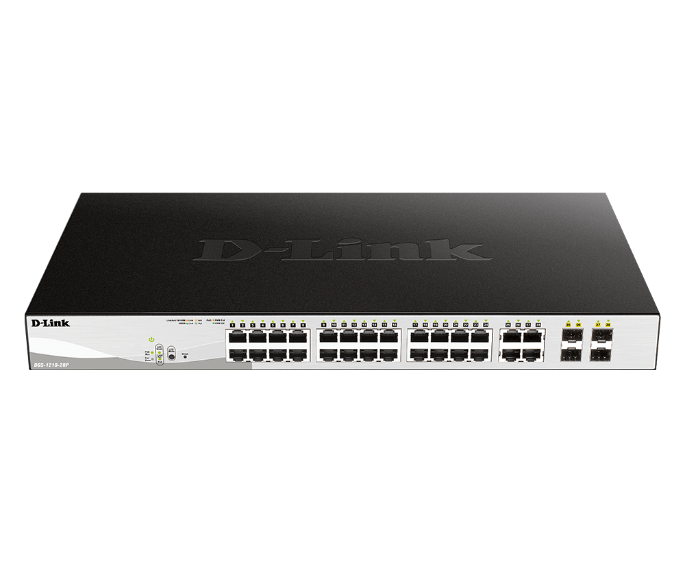 DGS-1210-28P D-Link 24-portni gigabitni PoE Switch