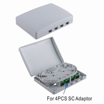 TE3-065-4C FTTH Box za 4 SC Simplex adaptera