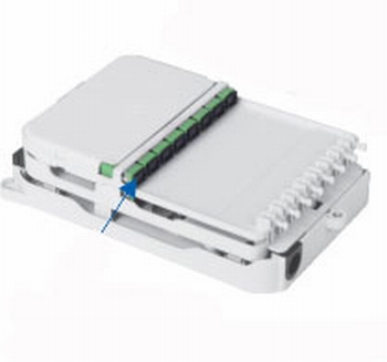 TE3-463 FTTH Box za 16 SC Simplex adaptera