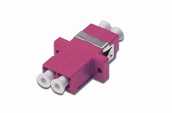 Adapter LC/LC duplex Multimode OM4
