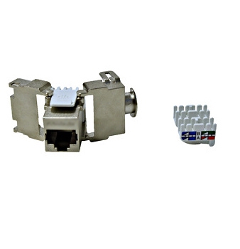 T-902-086 Keystone modul Cat6a STP