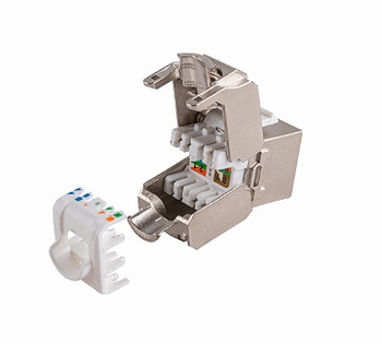 TE2-601-C6A Keystone modul Cat6A