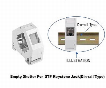 TE2-613 Kući&scaron;te za DIN &scaron;inu za keystone
