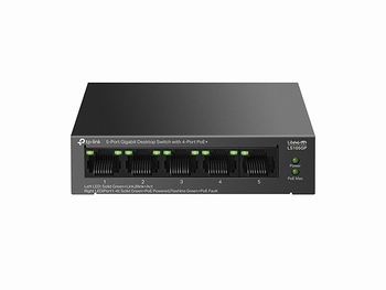 LS105GP TP-Link gigabitni PoE switch
