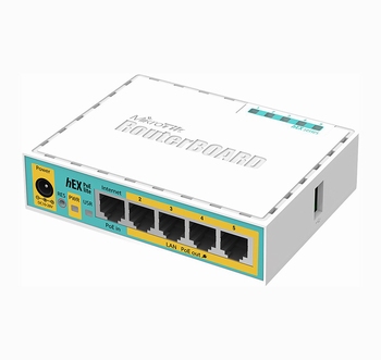RB750UPr2 MikroTik RouterBOARD, hEX PoE Lite