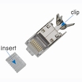 TE6-082 Mikroutikač RJ45 Cat6A FTP 